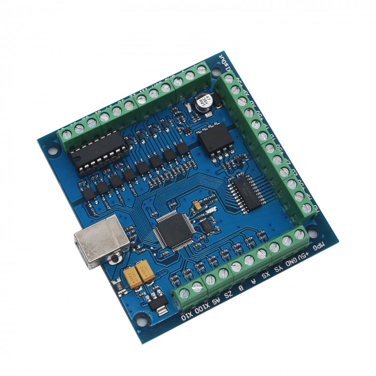 Контроллерная плата MACH3 с 4- – обзор и цена Mach3 Usb Cnc Controller 4 Axis 100Khz