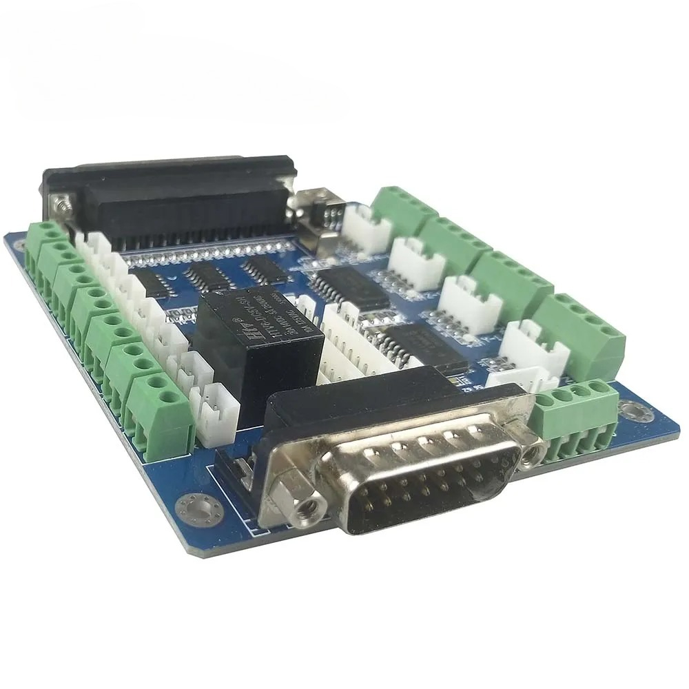 Плата управления Mach3 для 5-о – обзор и цена 5 Axis Cnc Breakout Board Interface Mach3
