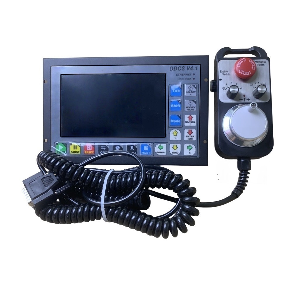 Комплект контроллера движения  – обзор и цена Ddcs V4.1 4 Axis Cnc Offline Controller
