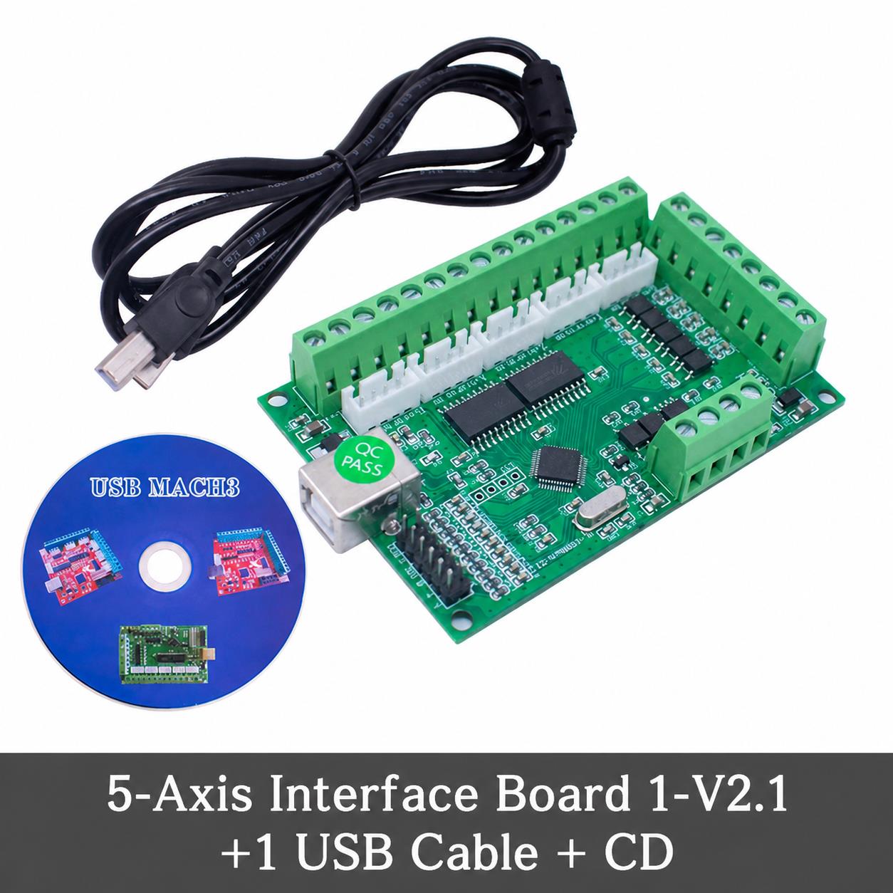 Плата драйвера ЧПУ MACH3 для 5 – обзор и цена 5 Axis Cnc Breakout Board Interface Mach3
