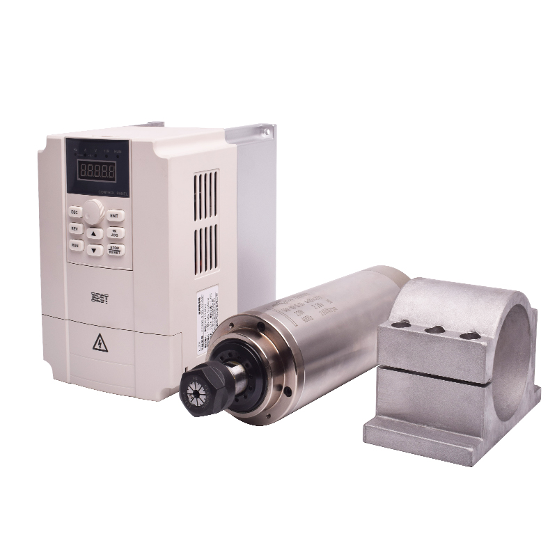Высокоскоростной шпиндель GDZ  – обзор и цена 2.2Kw Water Cooled Spindle Kit Vfd