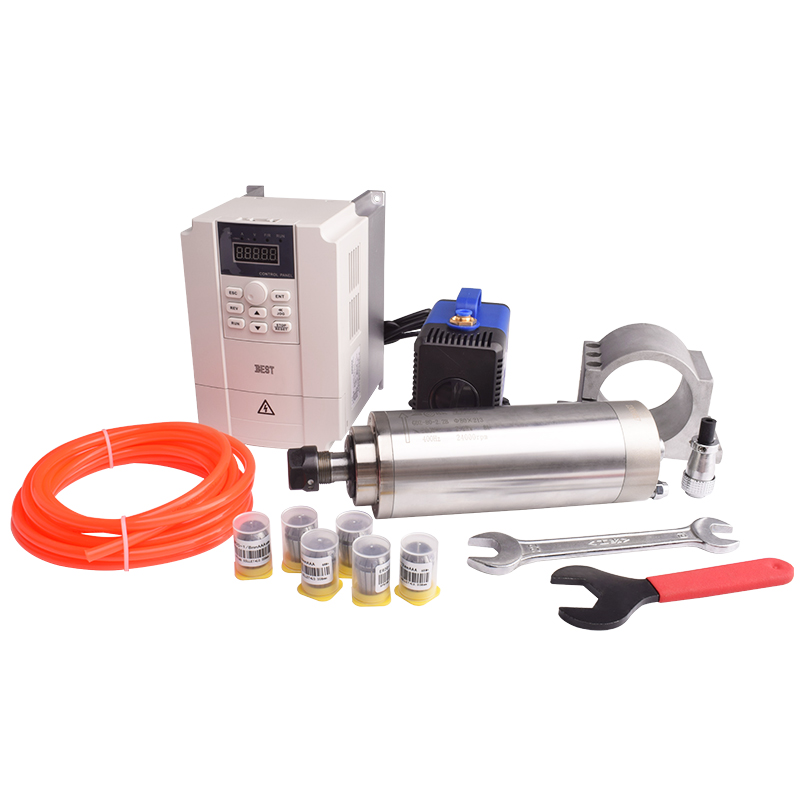 Высокоскоростной шпиндель GDZ  – обзор и цена 2.2Kw Water Cooled Spindle Kit Vfd